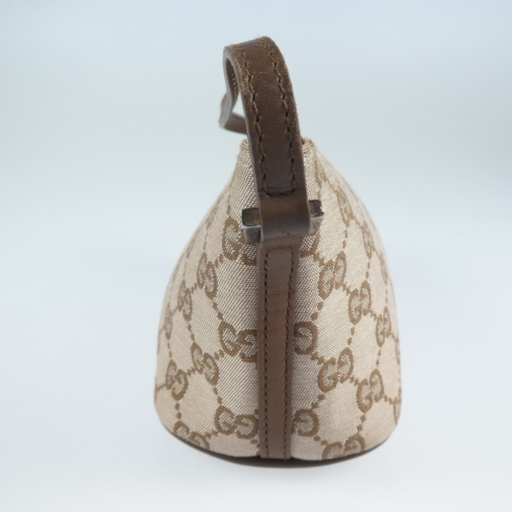 Gucci Gg Pattern Accessory Pouch Brown - image 4